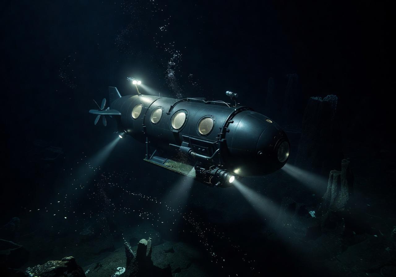 Abyss Mk-II mid-range explorer submarine
