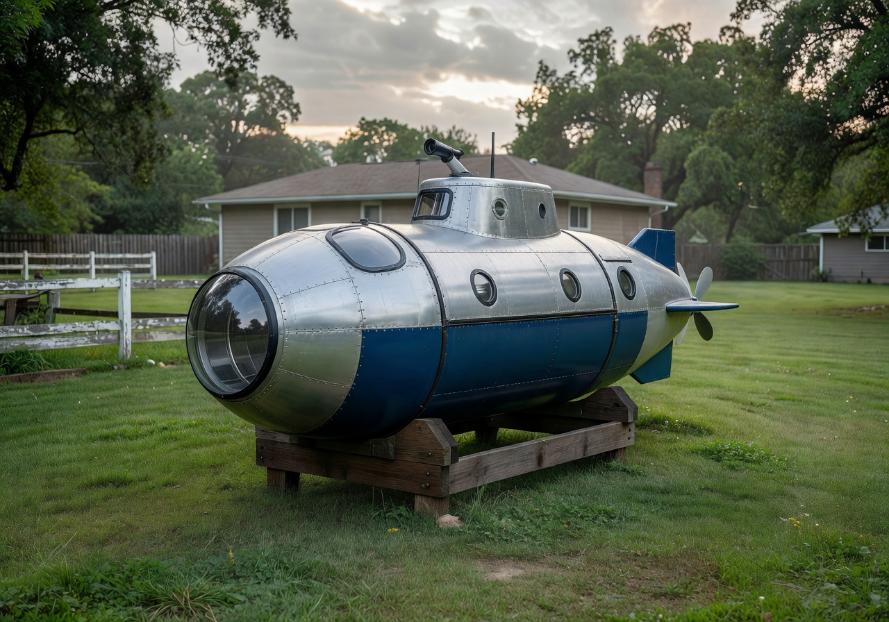 Tide Mk-I compact backyard submarine concept
