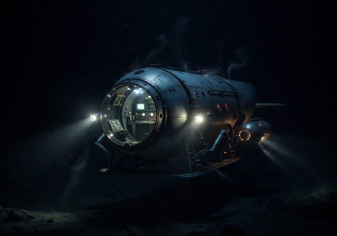Trench Mk-III premium deep diver submarine